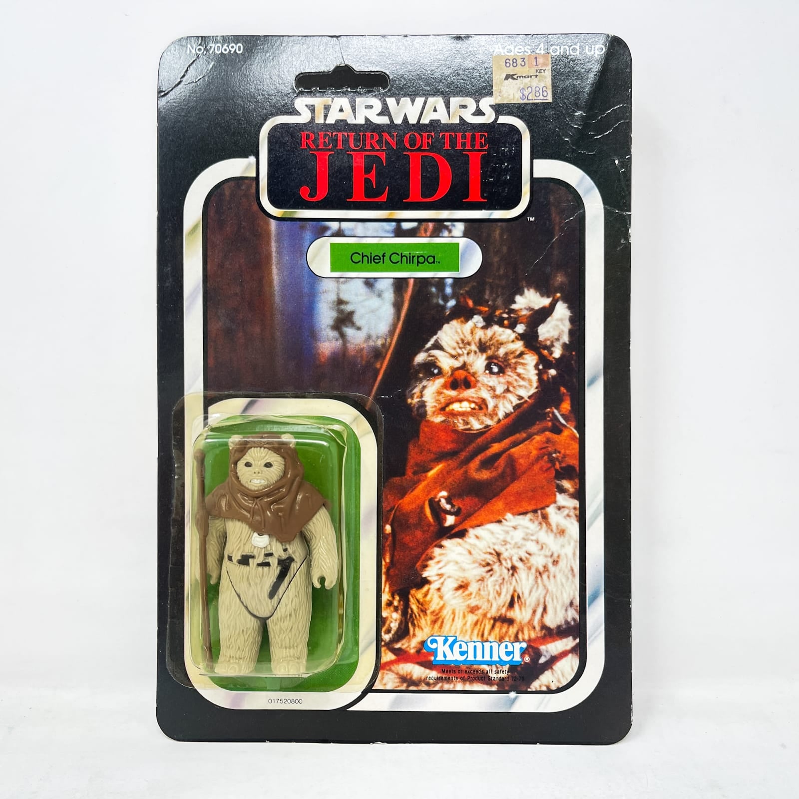 Mint-On-Card (MOC) Vintage Kenner Star Wars Sealed Figures – 4th