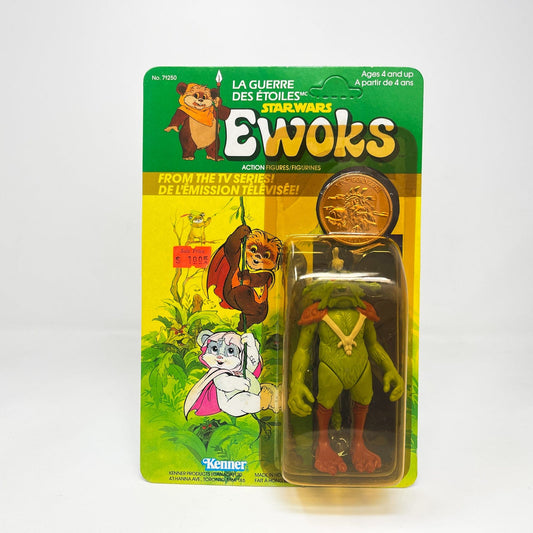 Vintage Kenner Star Wars MOC Ewoks King Gorneesh - Mint on Card Canadian