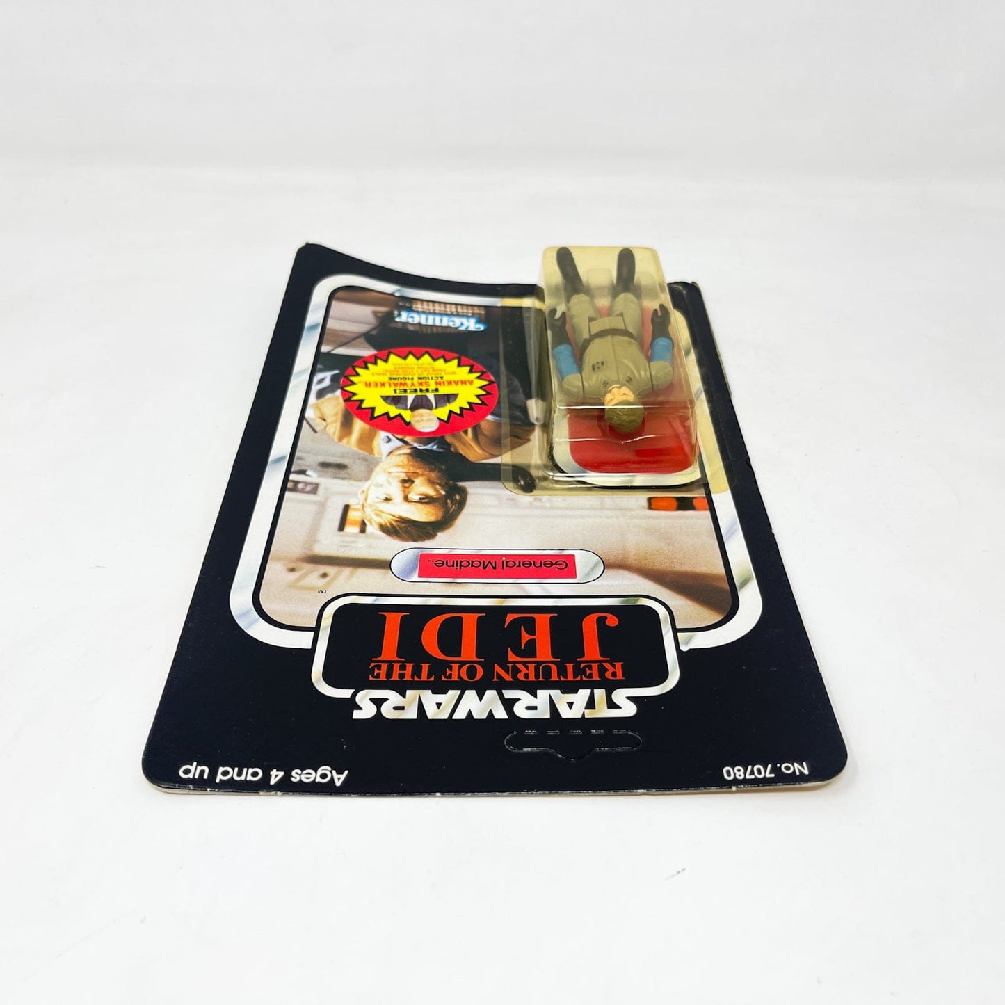 Vintage Kenner Star Wars MOC General Madine ROTJ 77B - Mint on Card