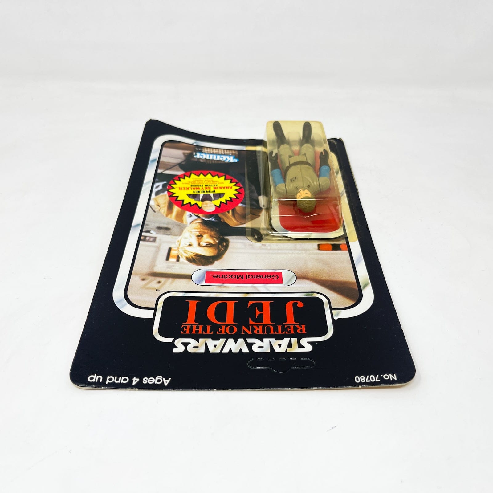 Vintage Kenner Star Wars MOC General Madine ROTJ 77B - Mint on Card