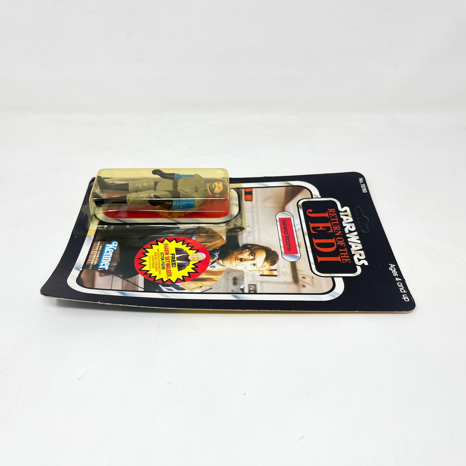 Vintage Kenner Star Wars MOC General Madine ROTJ 77B - Mint on Card