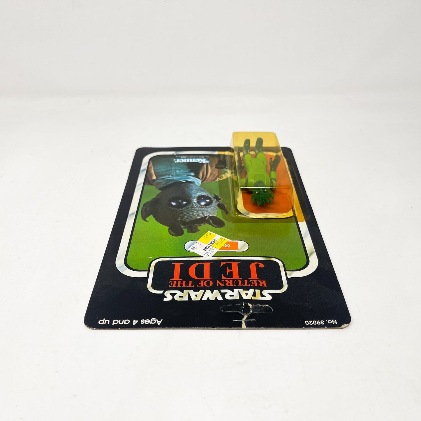 Vintage Kenner Star Wars MOC Greedo ROTJ 77A-back - Mint on Card