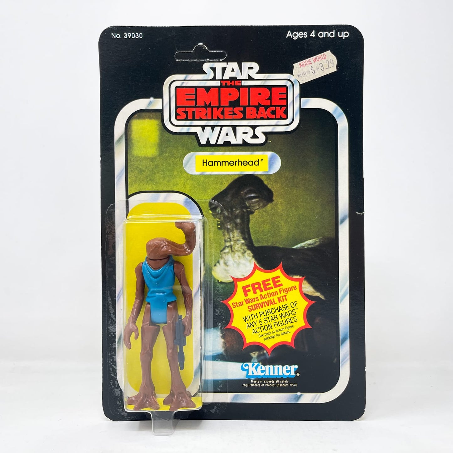Vintage Kenner Star Wars MOC Hammerhead ESB 41A-back - Mint on Card - Vintage Kenner (1980)