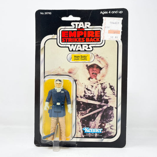 Vintage Kenner Star Wars MOC Han Solo (Hoth Outfit) on ESB 31A - Mint on Card - Vintage Kenner Star Wars (1980)