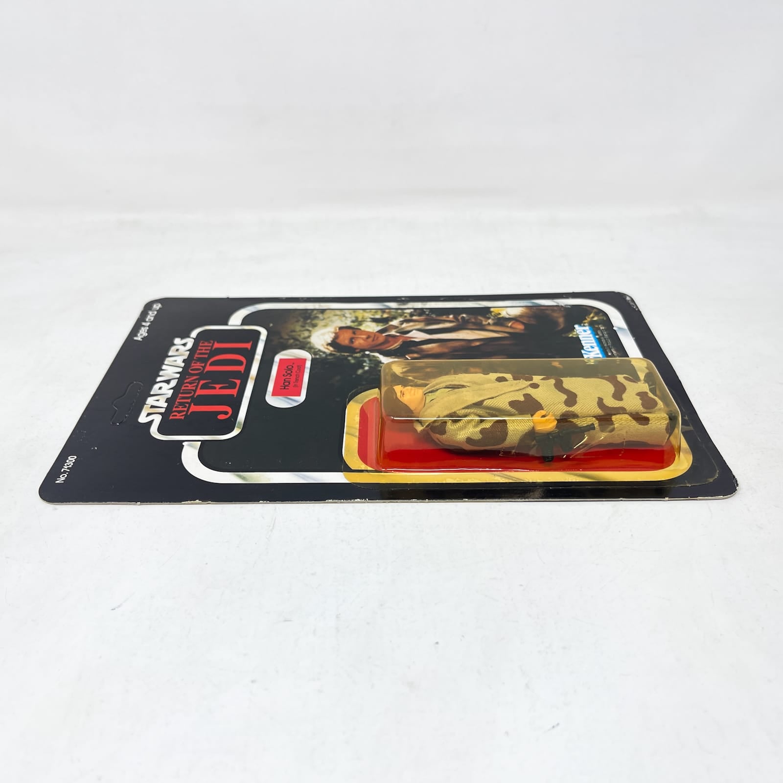 Vintage Kenner Star Wars MOC Han Solo (in Trench Coat) ROTJ 77A - Mint on Card - Vintage Kenner (1983)