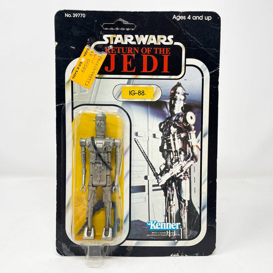 Vintage Kenner Star Wars MOC IG-88 ROTJ 77A  - Mint on Card