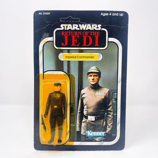 Vintage Kenner Star Wars MOC Imperial Commander ROTJ 77A-back - Mint on Card