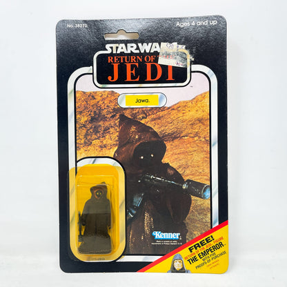 Vintage Kenner Star Wars MOC Jawa ROTJ 65C-back  - Mint on Card - Vintage Kenner (1983)