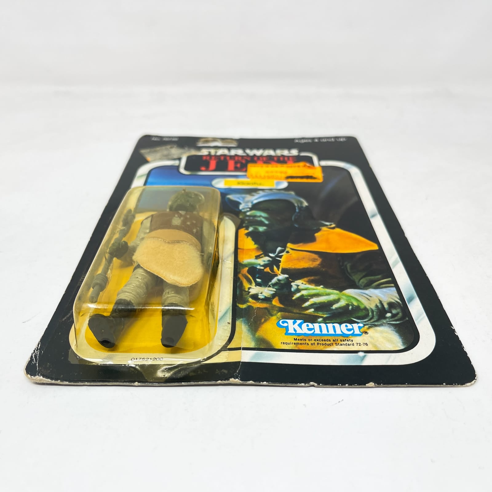 Vintage Kenner Star Wars MOC Klaatu ROTJ 65B-back  - Mint on Card