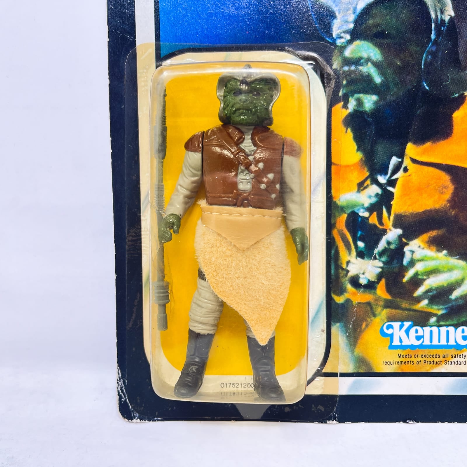 Vintage Kenner Star Wars MOC Klaatu ROTJ 65B-back  - Mint on Card