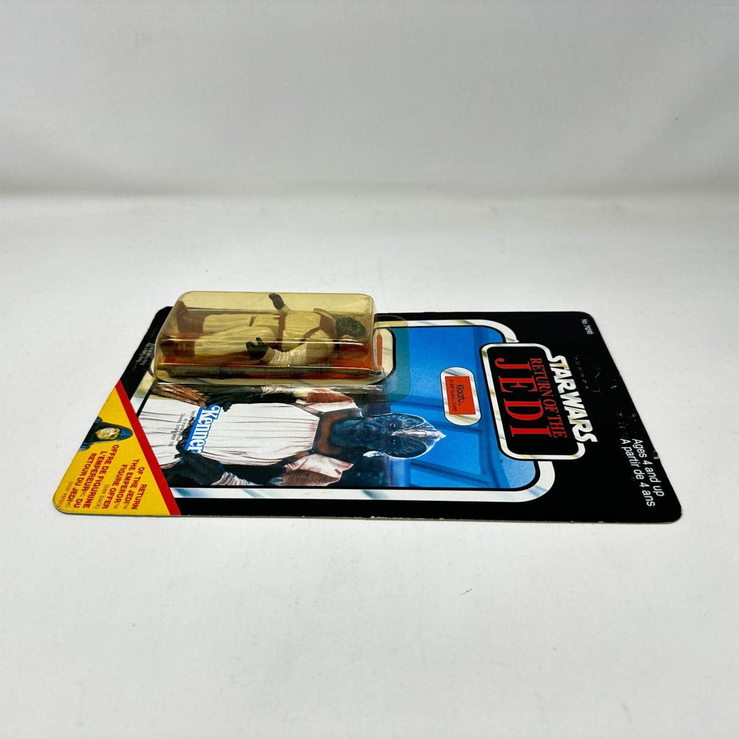 Vintage Kenner Star Wars MOC Klaatu Skiff Guard ROTJ 65B-back Canadian - Mint on Card