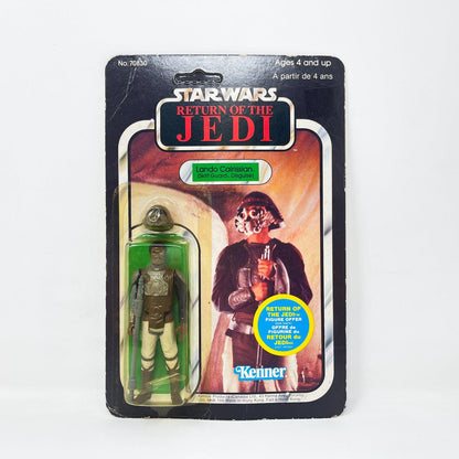 Vintage Kenner Star Wars MOC Lando Calrissian (Skiff Guard Disguise) ROTJ 65A Canadian  - Mint on Card