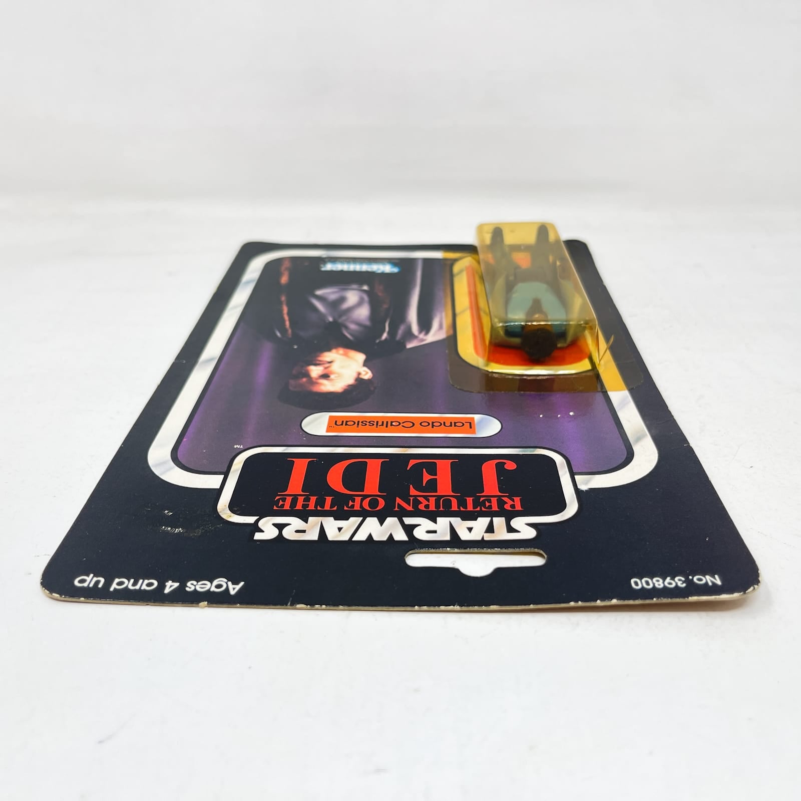 Vintage Kenner Star Wars MOC Lando Calrissian (w/ Teeth) ROTJ 65B - Mint on Card - Vintage Kenner (1983)