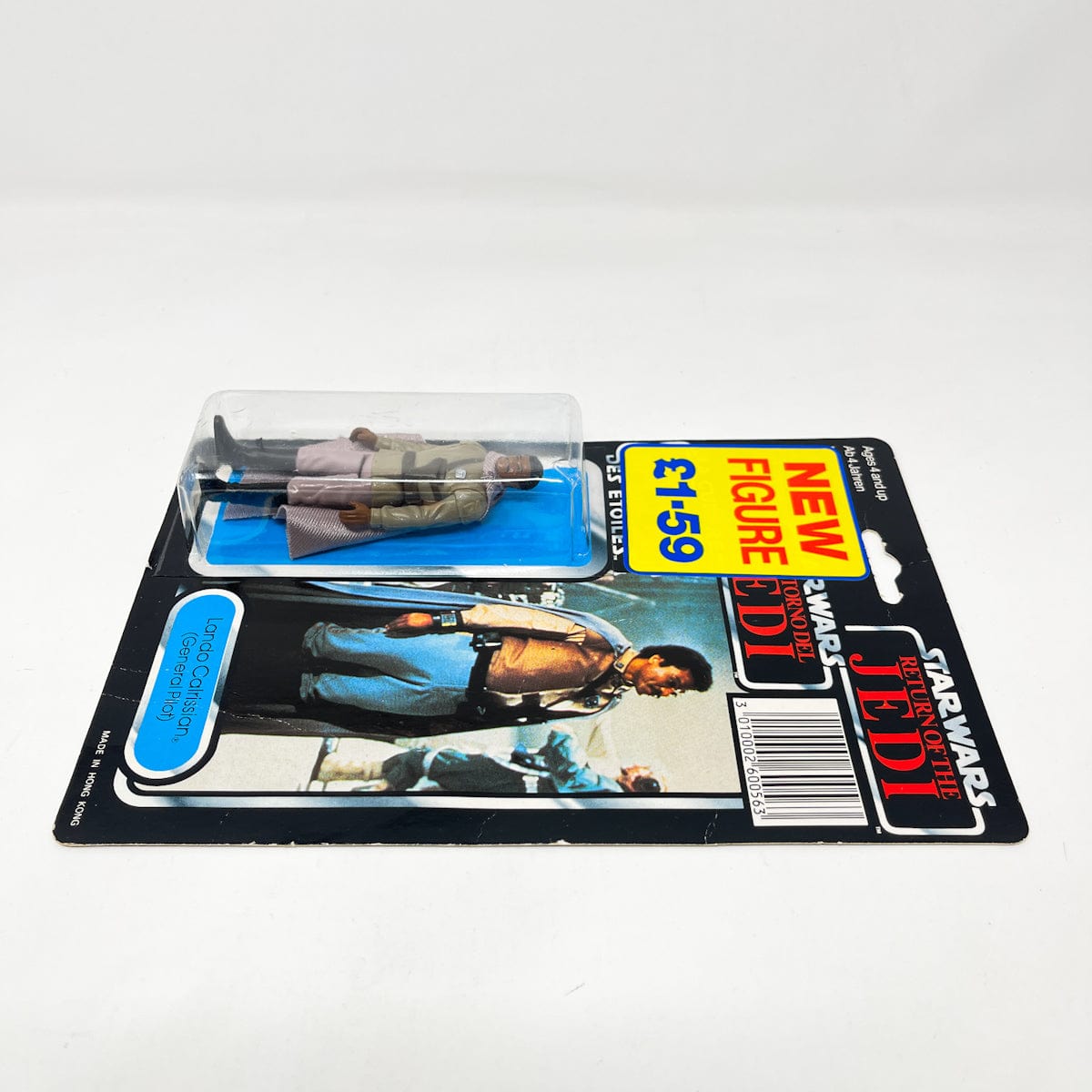 Vintage Kenner Star Wars MOC Lando General Tri-Logo 70D-Back - Mint on Card