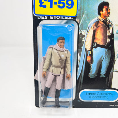 Vintage Kenner Star Wars MOC Lando General Tri-Logo 70D-Back - Mint on Card