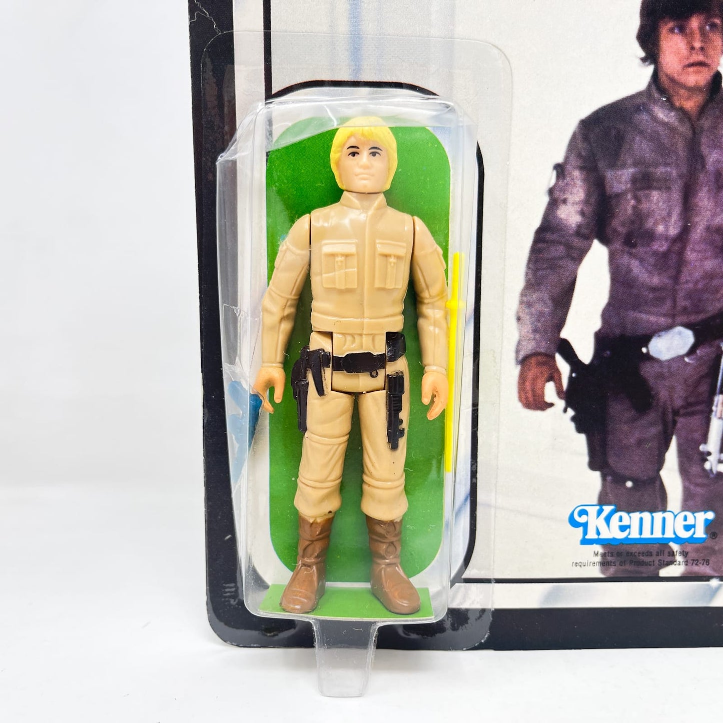 Vintage Kenner Star Wars MOC Luke Skywalker Bespin Fatigues ESB 31B-back - Mint on Card - Vintage Kenner (1980)