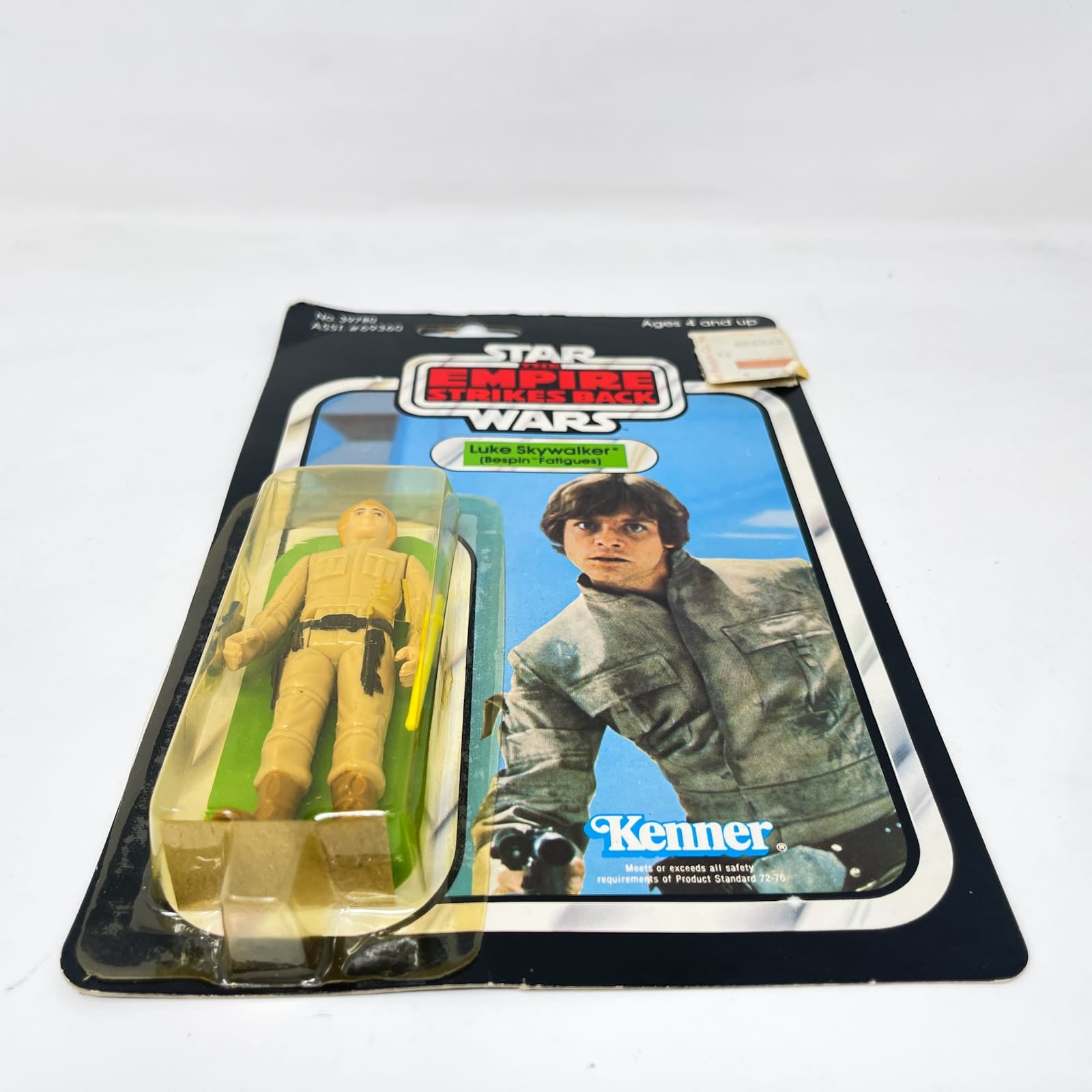 Vintage Kenner Star Wars MOC Luke Skywalker Bespin Fatigues ESB 41D-back Orange Hair - Mint on Card - Vintage Kenner (1980)