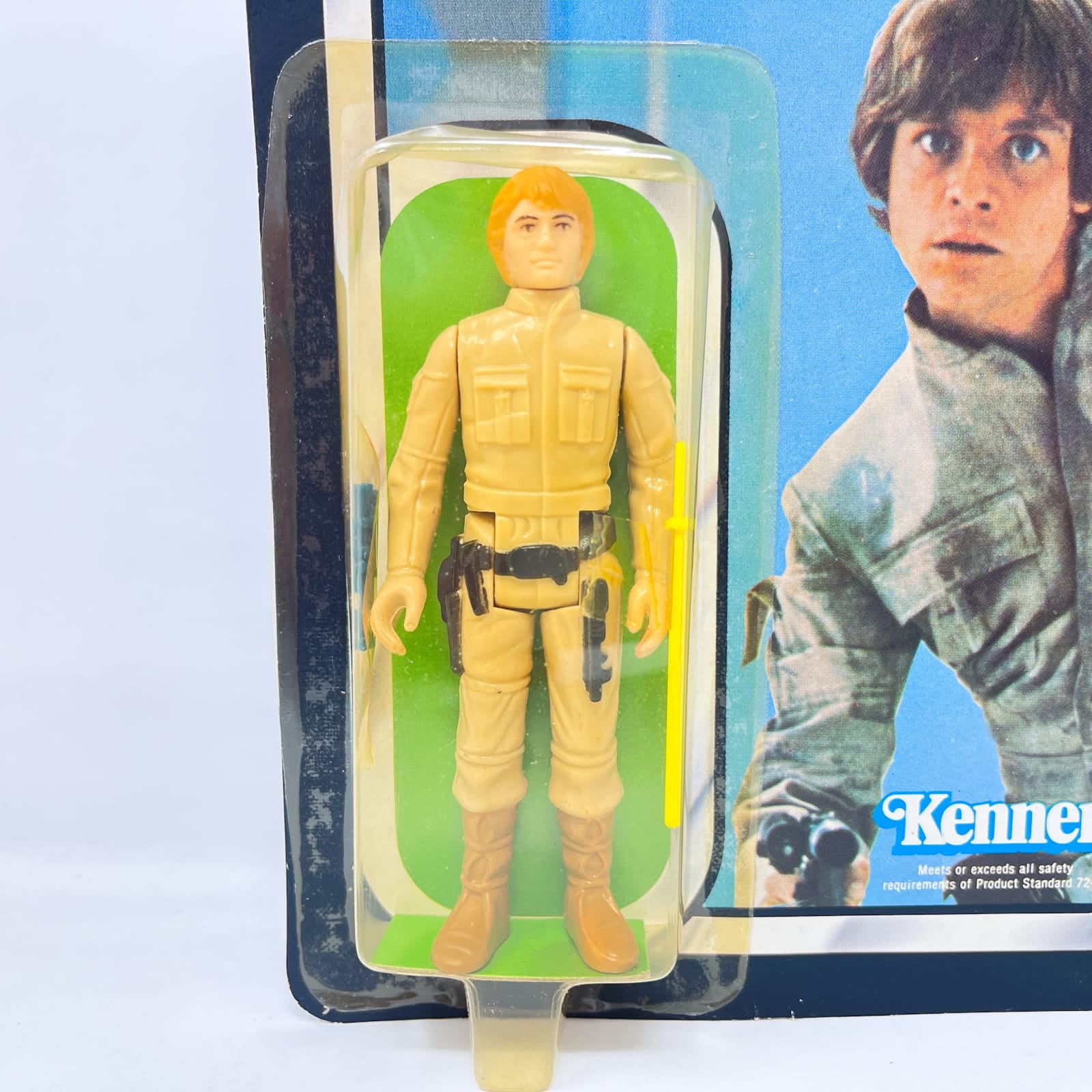 Vintage Kenner Star Wars MOC Luke Skywalker Bespin Fatigues ESB 41D-back Orange Hair - Mint on Card - Vintage Kenner (1980)