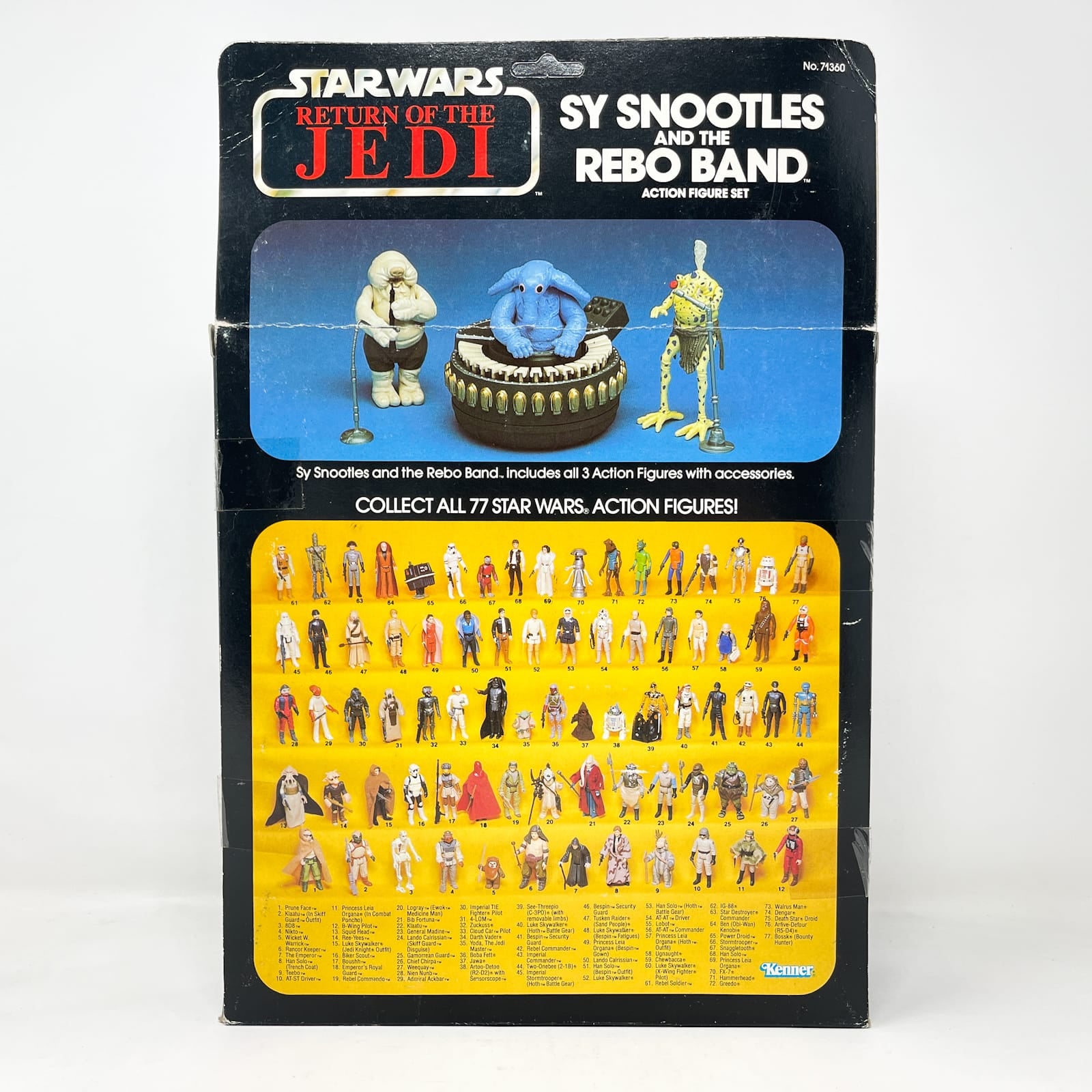 Max Rebo Band Mint in Box Vintage Star Wars Action Figure Kenner