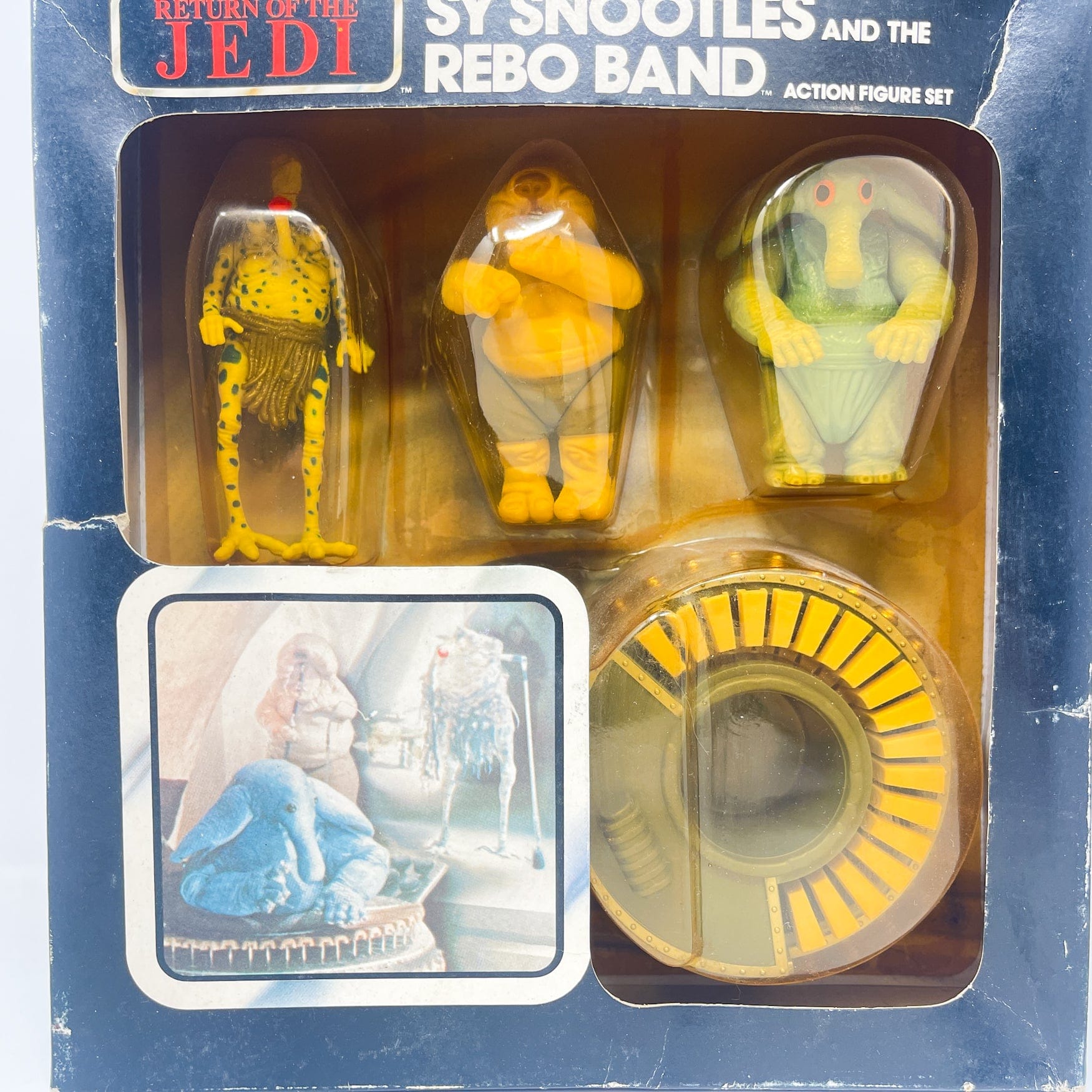 Vintage Kenner Star Wars MOC Max Rebo Band - Complete in Canadian Box