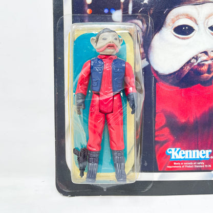 Vintage Kenner Star Wars MOC Nien Nunb ROTJ 65A-back - Mint on Card Vintage Star Wars Figure