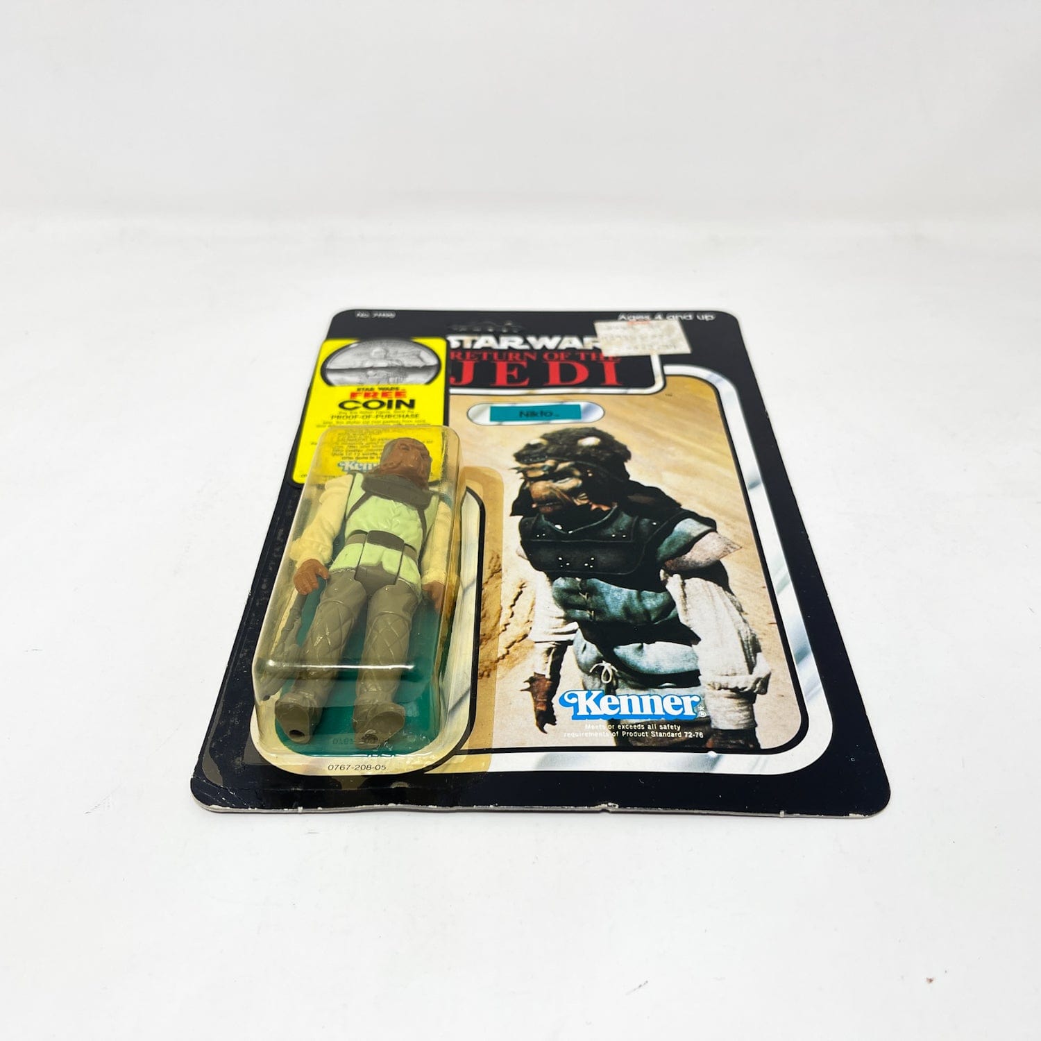 Vintage Star Wars Nikto - ROTJ MOC Mint on Card Kenner Canadian