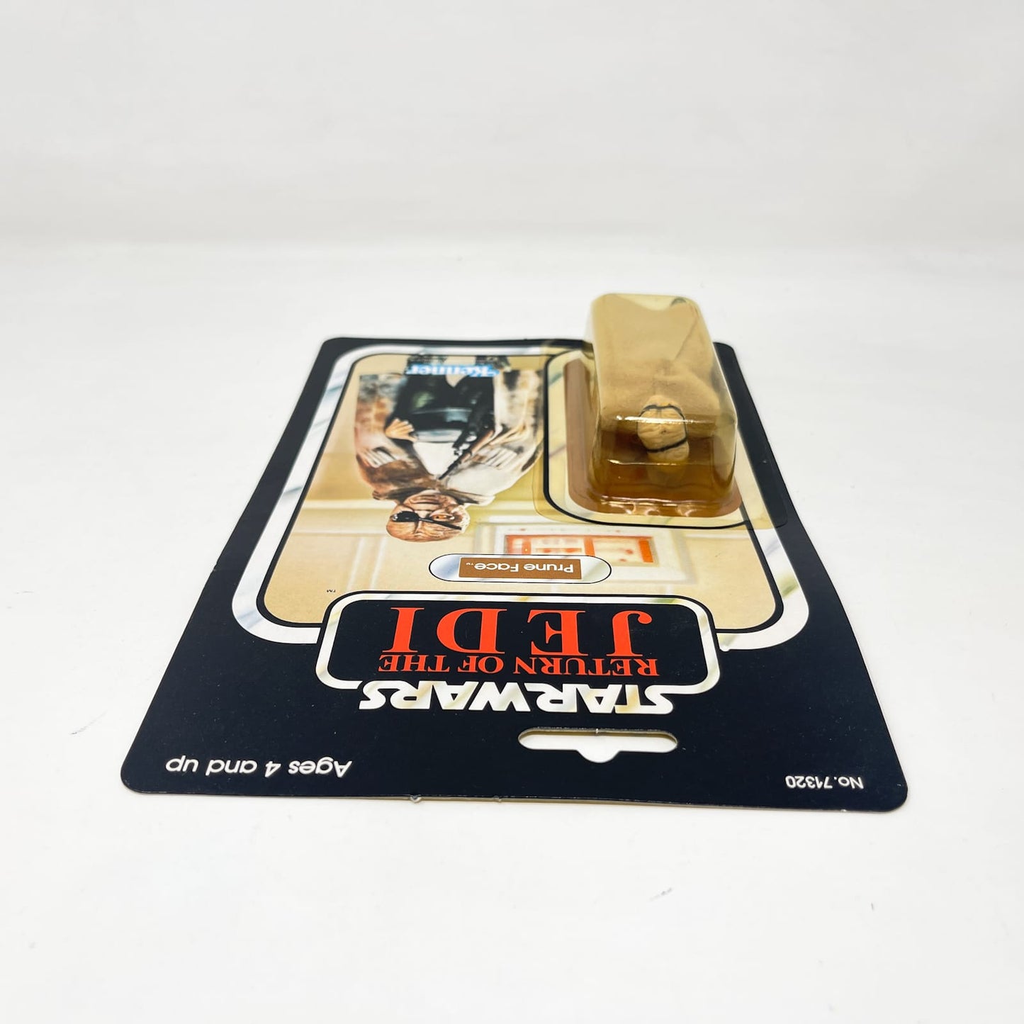 Vintage Kenner Star Wars MOC Prune Face ROTJ 77A-back - Mint on Card