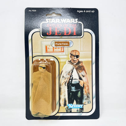 Vintage Kenner Star Wars MOC Prune Face ROTJ 77A-back - Mint on Card