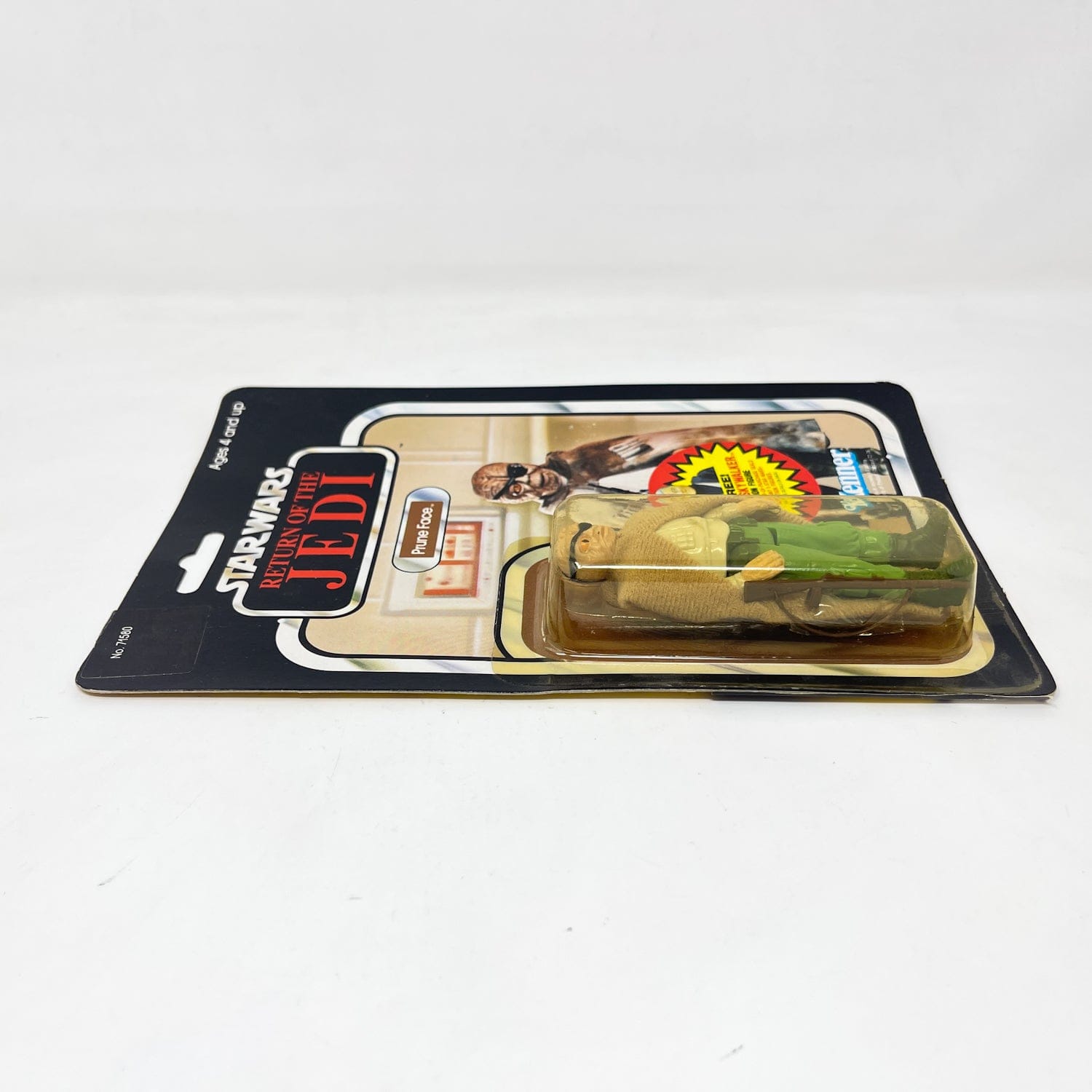Prune Face ROTJ 77 Back MOC Vintage Star Wars - Mint on Card