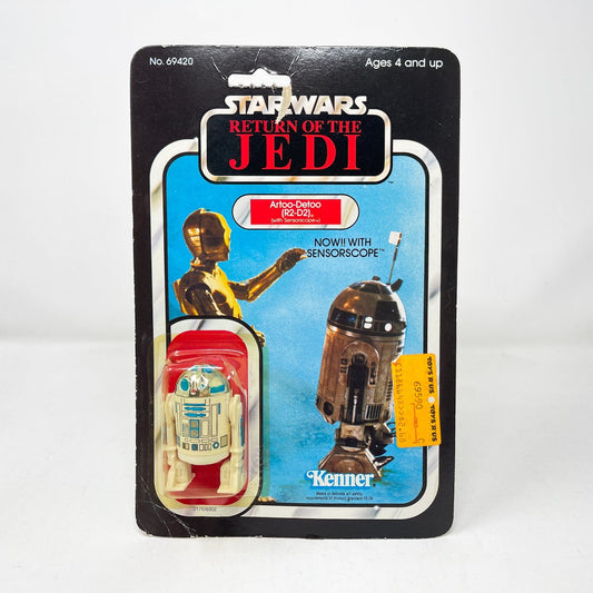 Vintage Kenner Star Wars MOC R2-D2 Sensorscope ROTJ 65B - Mint on Card