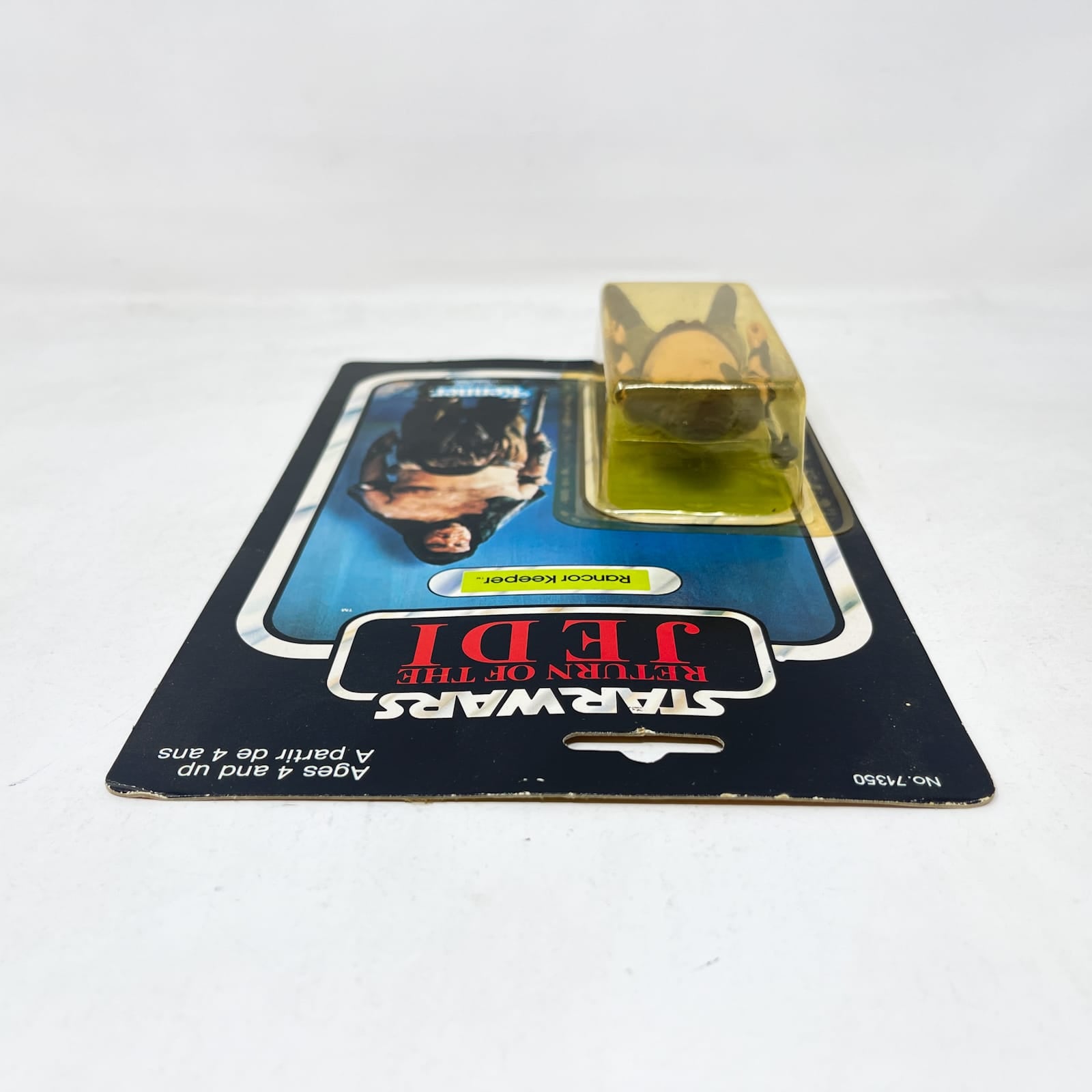 Vintage Kenner Star Wars MOC Rancor Keeper Canadian ROTJ 77A-back - Mint on Card - Vintage Kenner (1983)