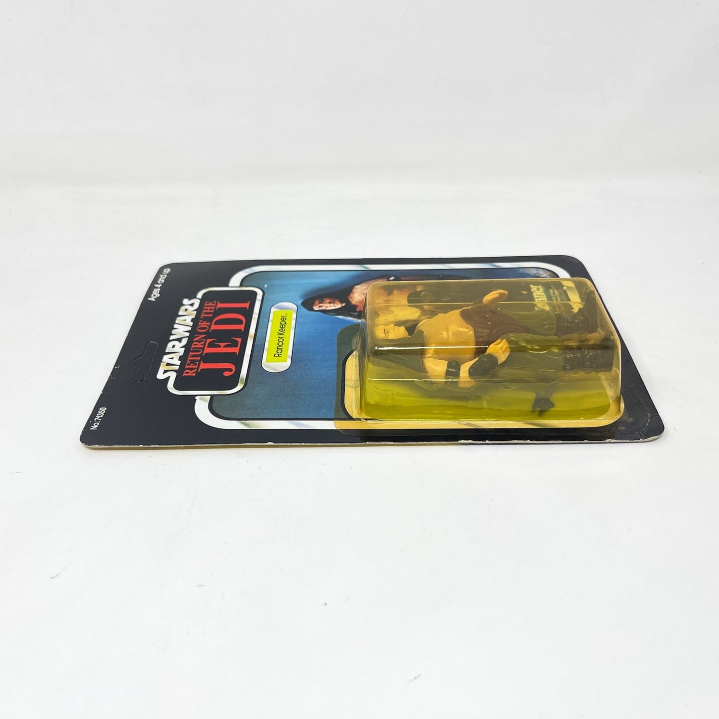 Vintage Kenner Star Wars MOC Rancor Keeper ROTJ 77A-back - Mint on Card