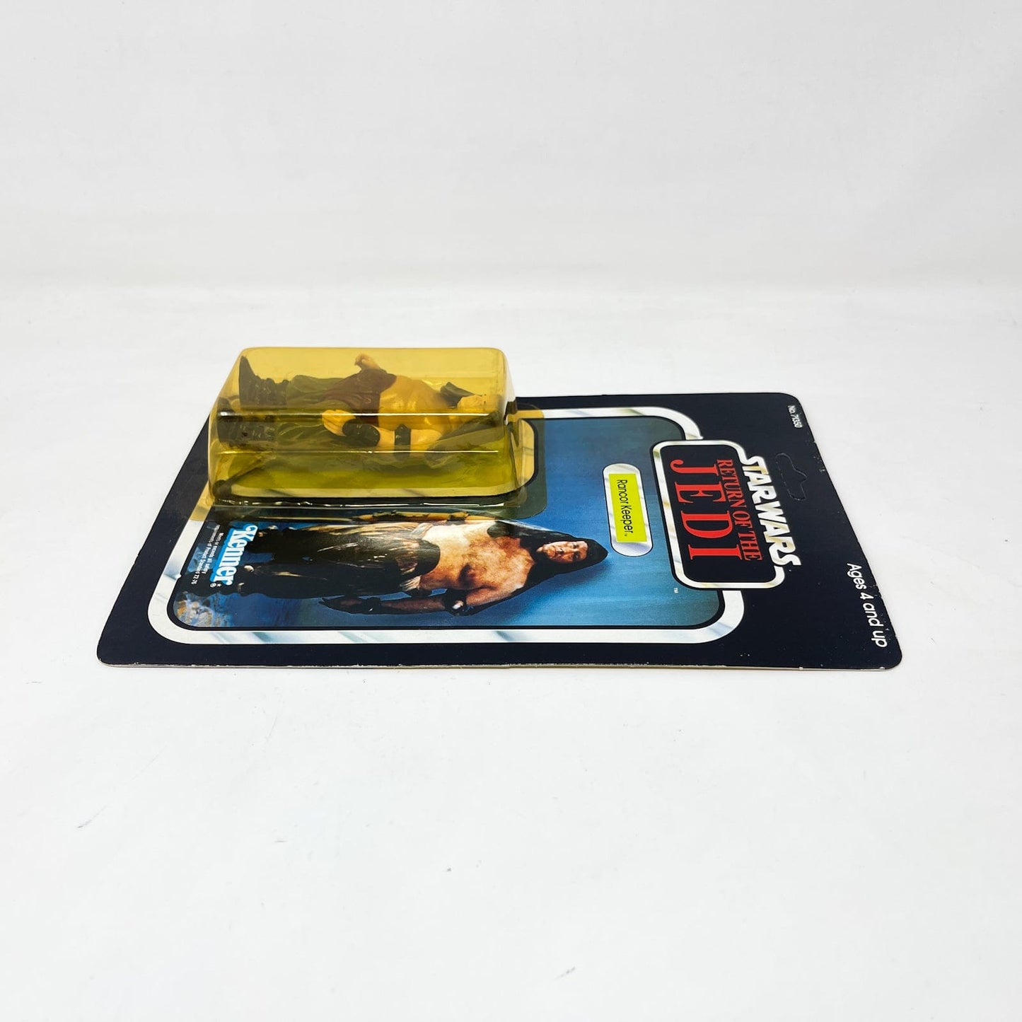 Vintage Kenner Star Wars MOC Rancor Keeper ROTJ 77A-back - Mint on Card