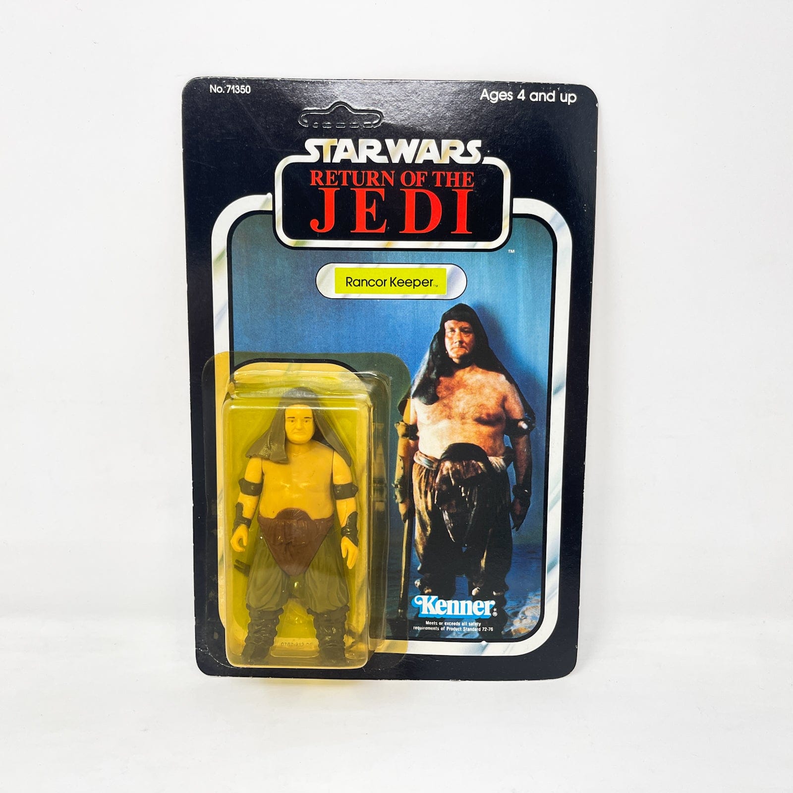 Vintage Kenner Star Wars MOC Rancor Keeper ROTJ 77A-back - Mint on Card