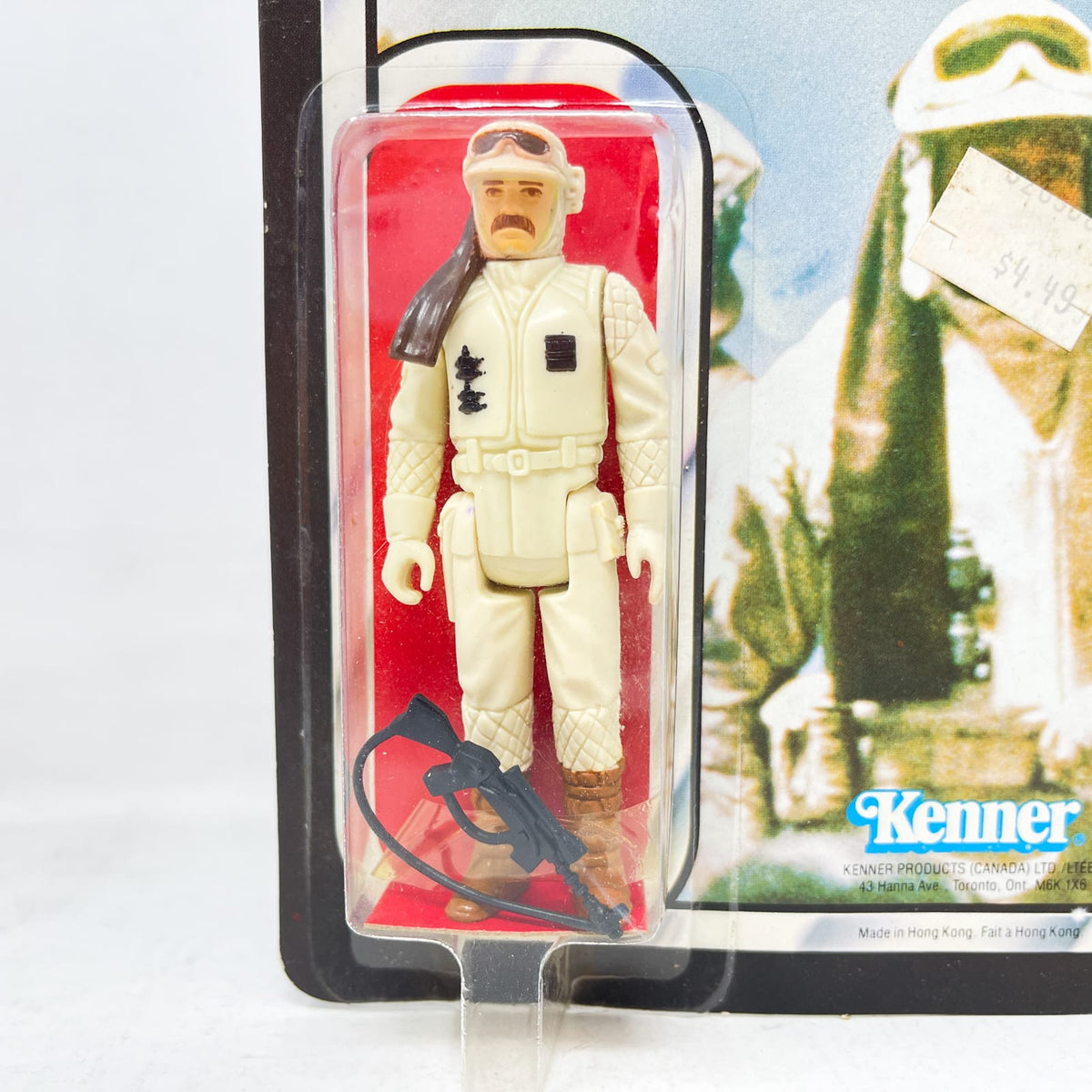 Vintage Kenner Star Wars MOC Rebel Commander ESB 41C-back Canadian - Mint on Card - Vintage Kenner 1981