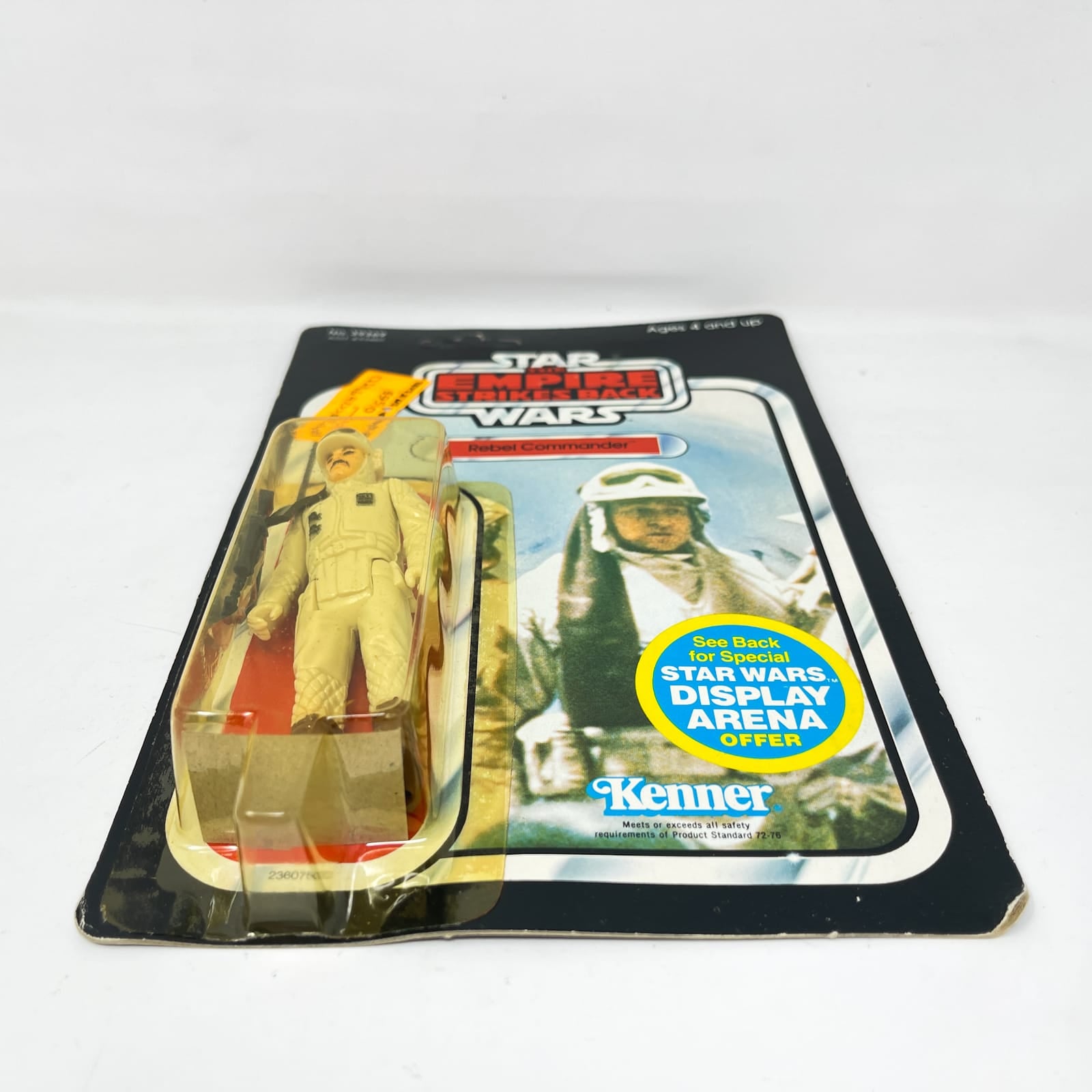 Vintage Kenner Star Wars MOC Rebel Commander ESB 45A-back - Mint on Card - Vintage Kenner (1981)