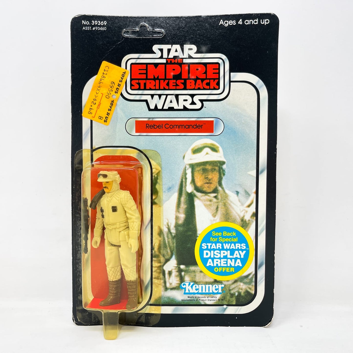 Vintage Kenner Star Wars MOC Rebel Commander ESB 45A-back - Mint on Card - Vintage Kenner (1981)