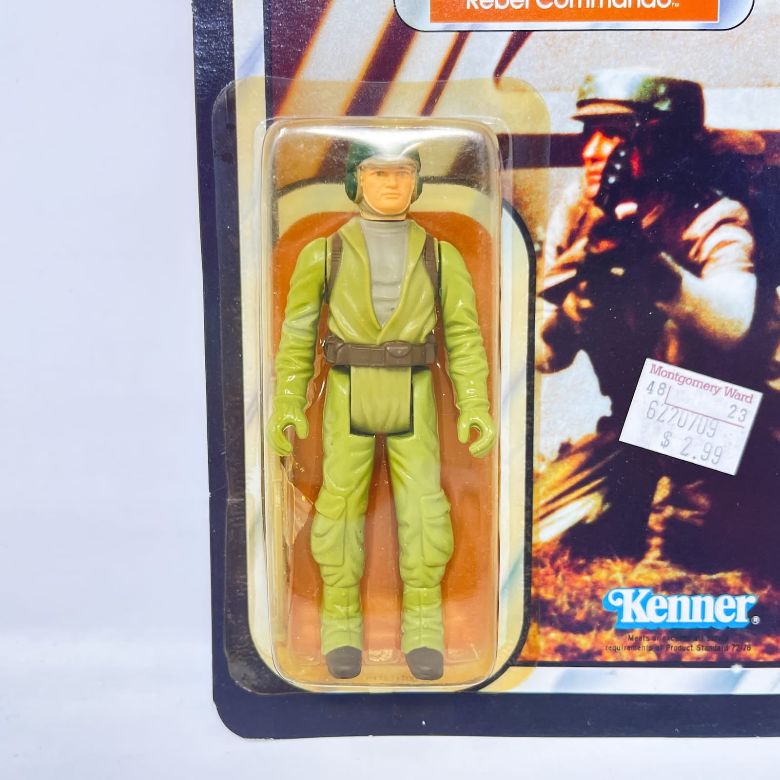Vintage Kenner Star Wars MOC Rebel Commando ROTJ 65A - Mint on Card - Vintage Kenner (1983)