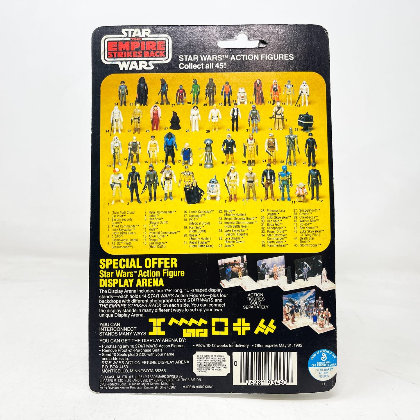 Vintage Kenner Star Wars MOC Rebel Soldier (Hoth Battle Gear) ESB 45A - Mint on Card - Vintage Kenner (1980)
