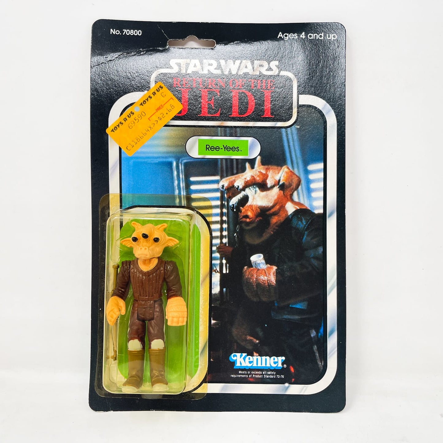 Vintage Kenner Star Wars MOC Ree-Yees ROTJ 65A - Mint on Card Star Wars Vintage (1983)