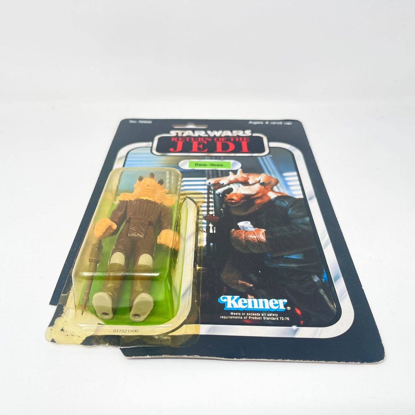 Vintage Kenner Star Wars MOC Ree-Yees ROTJ 65B - Mint on Card Star Wars Vintage