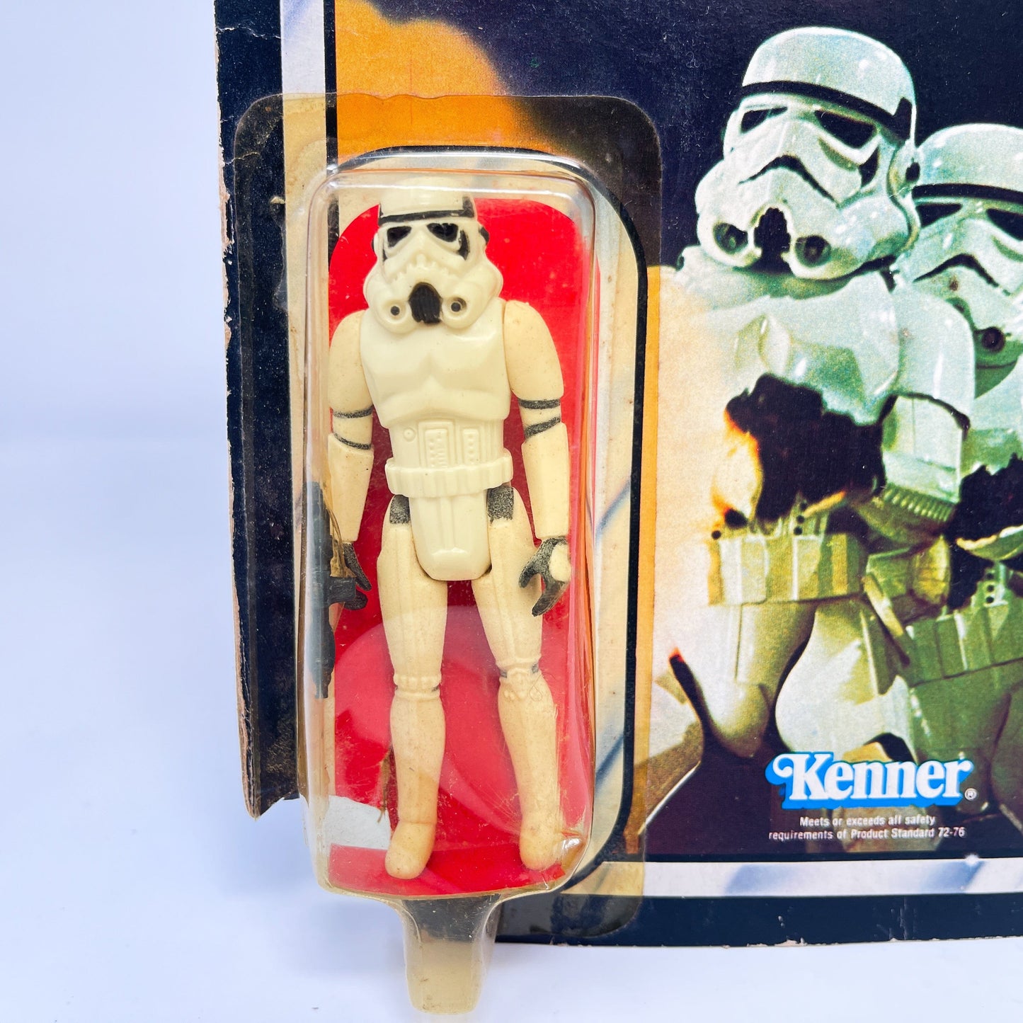 Vintage Kenner Star Wars MOC Stormtrooper ESB 48A - MOC Cut POP