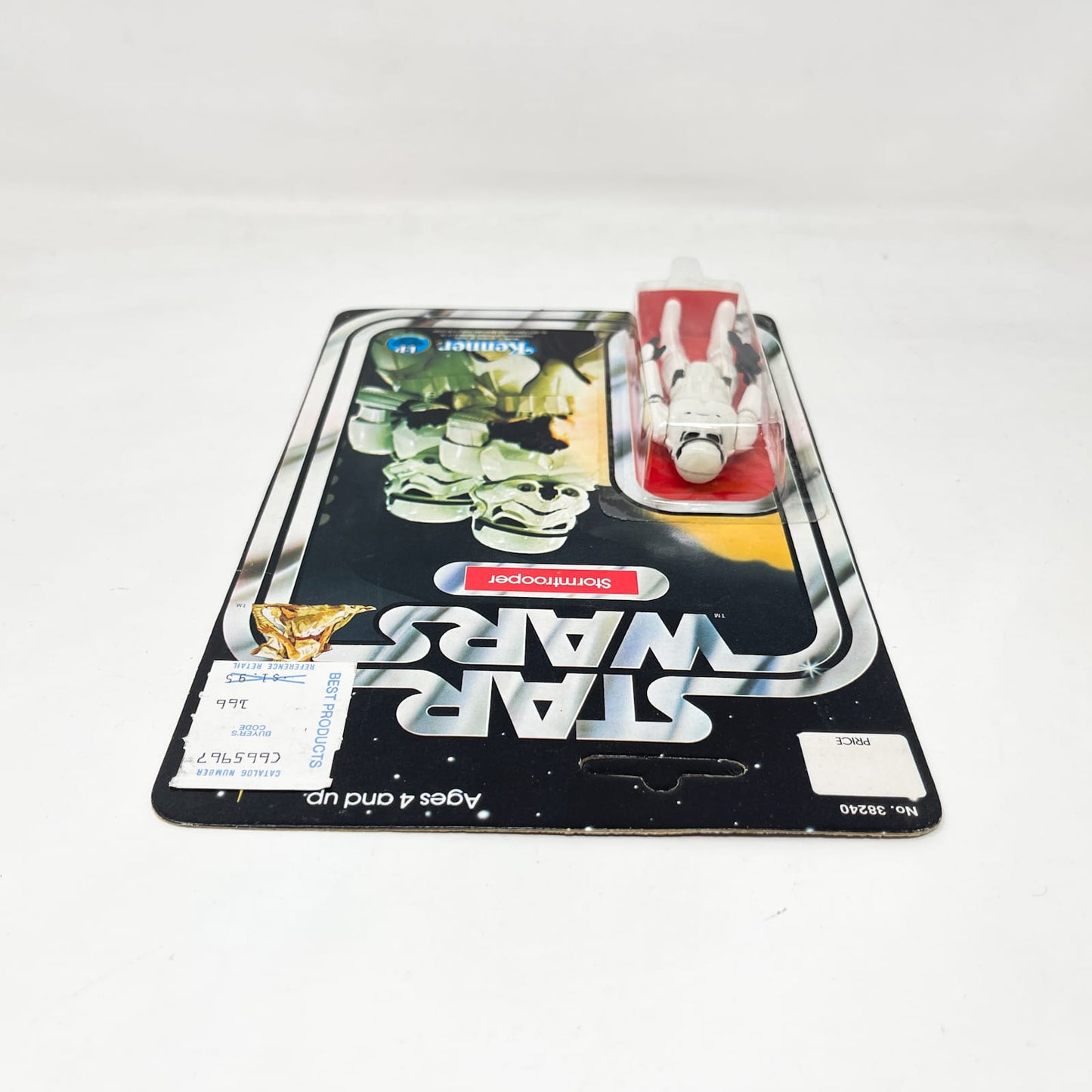 Vintage Kenner Star Wars MOC Stormtrooper Star Wars 12-Back (B) Kenner - Mint on Card