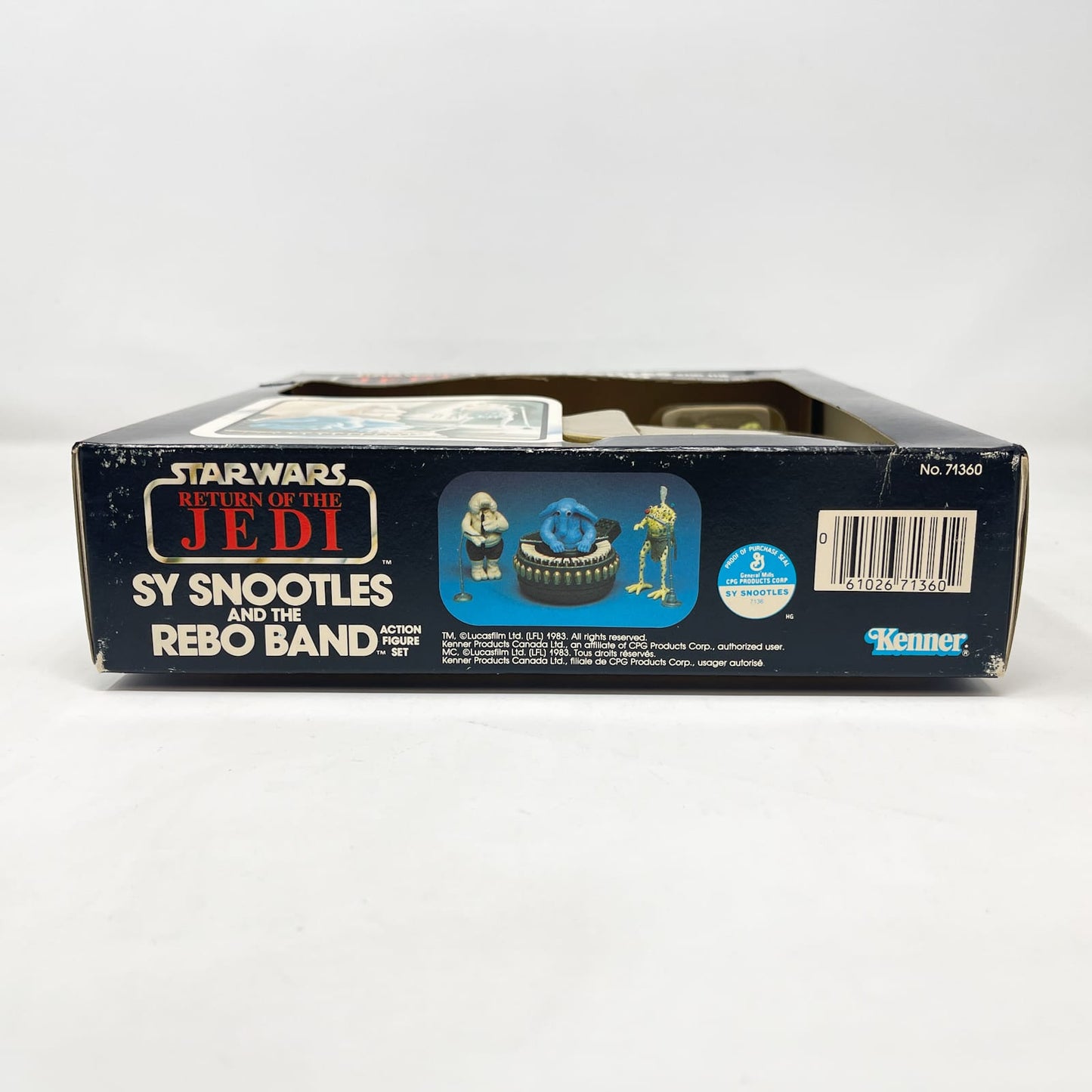 Vintage Kenner Star Wars MOC Sy Snootles & Max Rebo Band - Sealed Canadian Box w/ Acrylic - Vintage Kenner (1983)