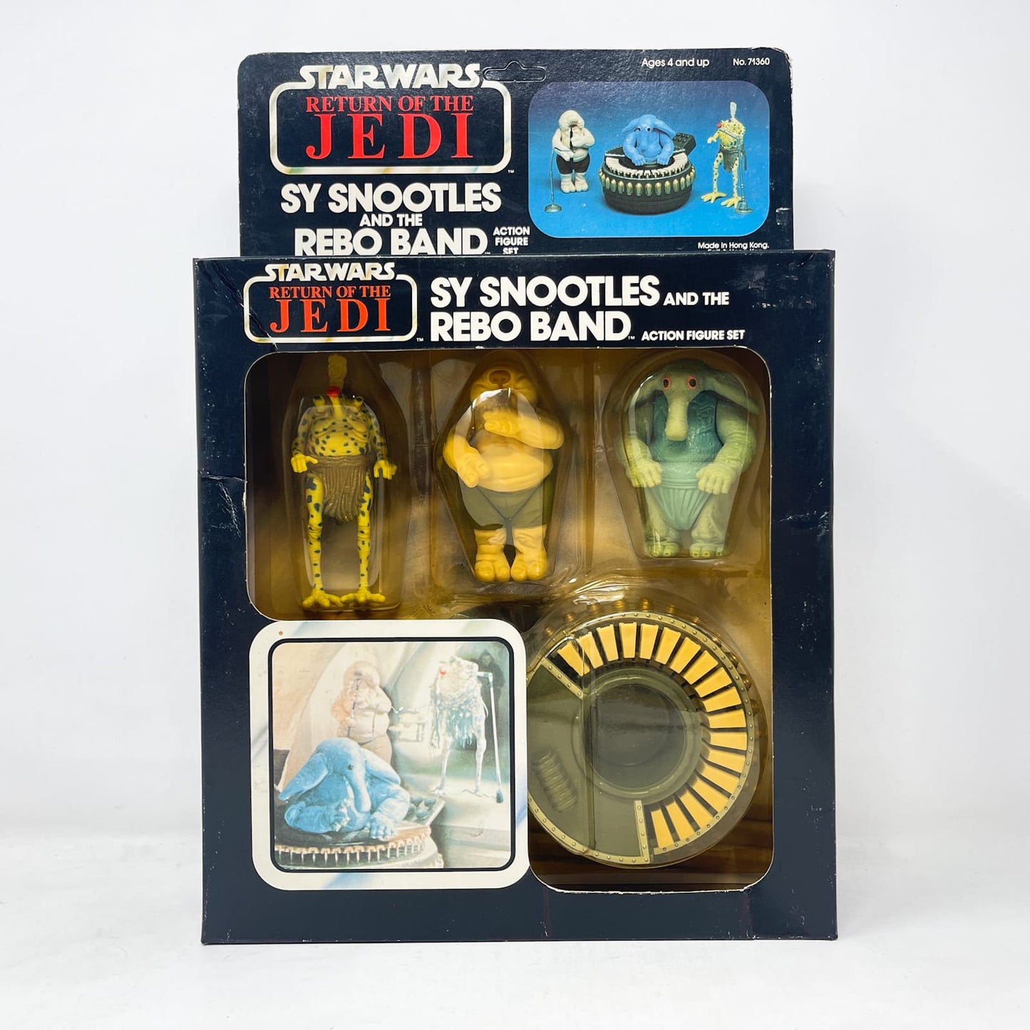 Vintage Kenner Star Wars MOC Sy Snootles & Max Rebo Band - Sealed Canadian Box w/ Acrylic - Vintage Kenner (1983)
