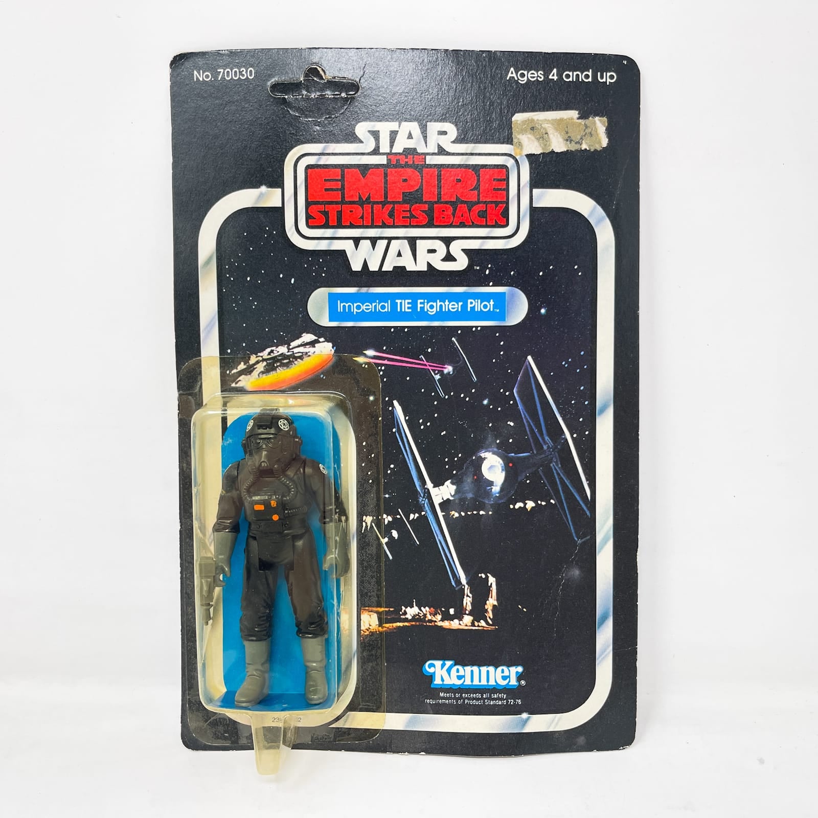 Vintage Kenner Star Wars MOC Tie Fighter Pilot on ESB 48A - Mint on Card - Vintage Kenner (1980)