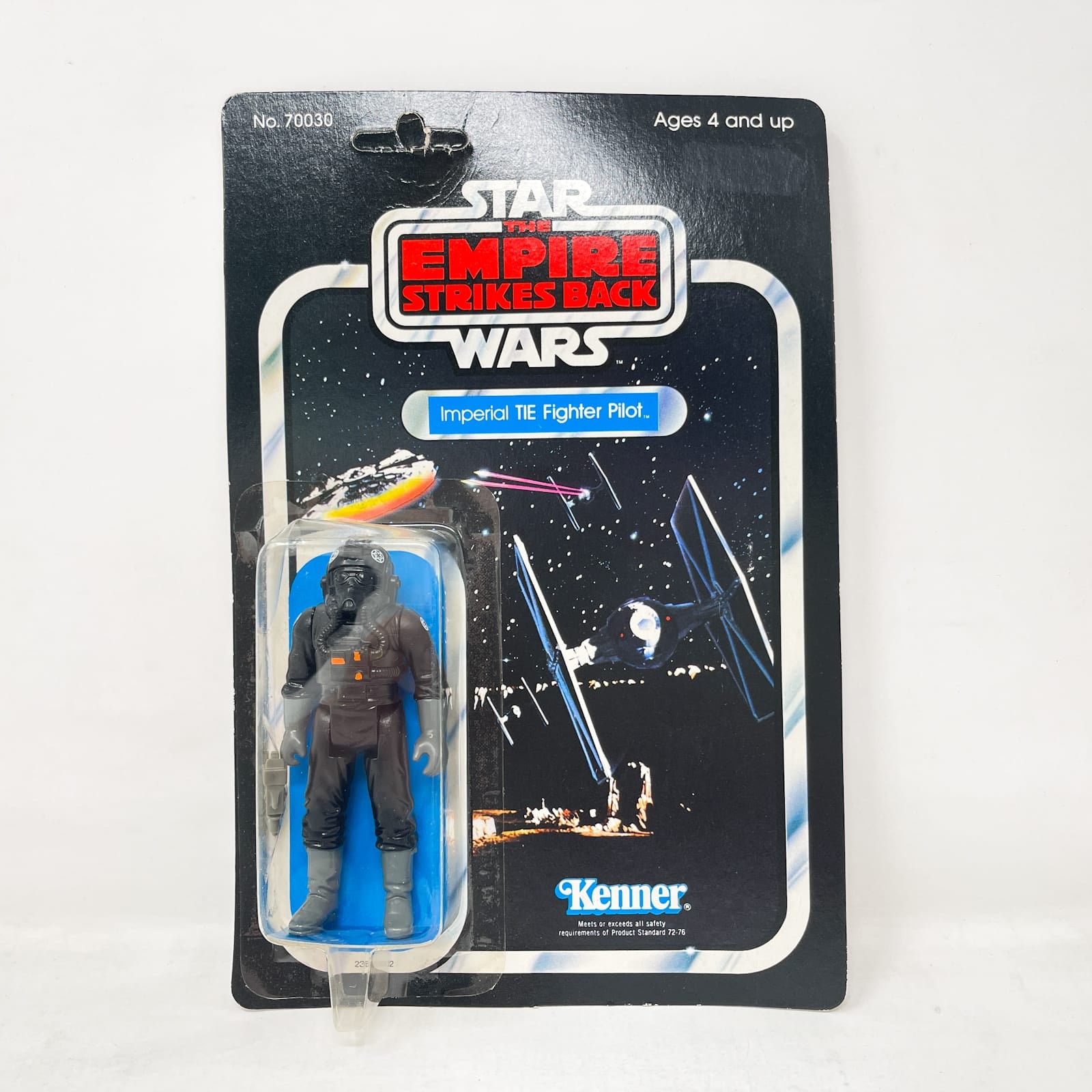 Vintage Kenner Star Wars MOC Tie Fighter Pilot on ESB 48A - Mint on Card - Vintage Kenner (1980)
