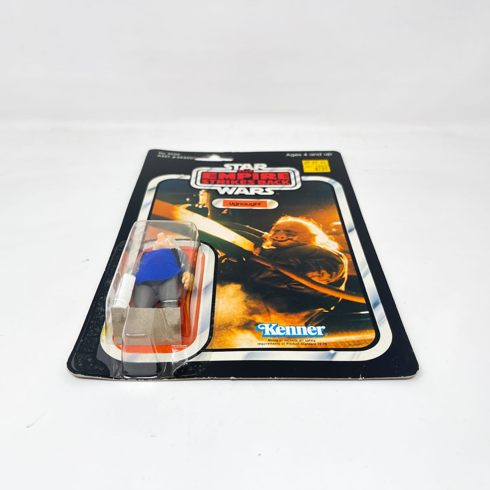 Vintage Kenner Star Wars MOC Ugnaught (Blue Smok) ESB 41E - Mint on Card - Vintage Kenner (1980)