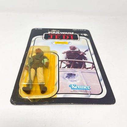 Vintage Kenner Star Wars MOC Weequay ROTJ 65B-back  - Mint on Card