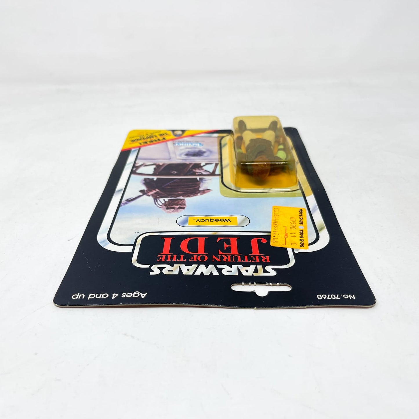 Vintage Kenner Star Wars MOC Weequay ROTJ 65C-back  - Mint on Card - Vintage Kenner (1983)